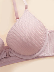 Women's Push Up Ribbed Bra | OWNLUXE