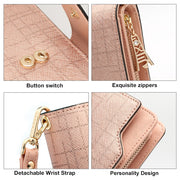 Split Leather Long Wallet | OWNLUXE