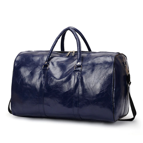 PU Leather Travel Duffle Bag – Lightweight & Spacious Weekender