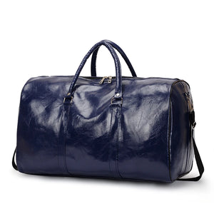 PU Leather Travel Duffle Bag | Sac de Voyage en Cuir PU