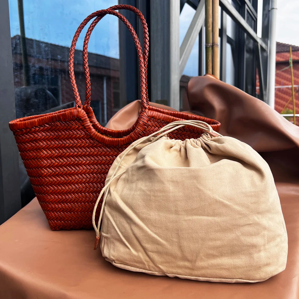 Split Leather Handbag – Shop at OWNLUXE