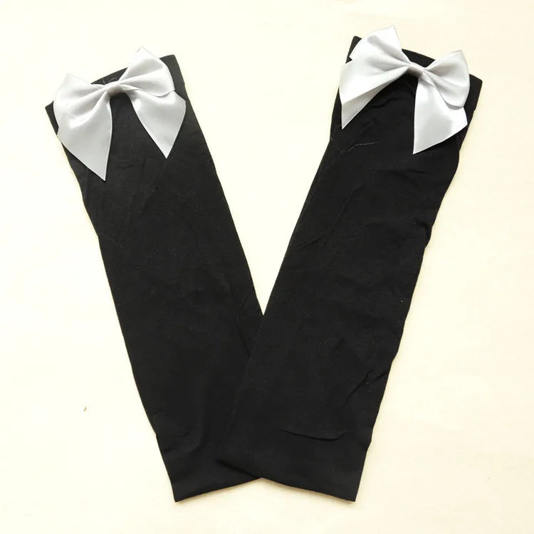 Bow Stockings | OWNLUXE