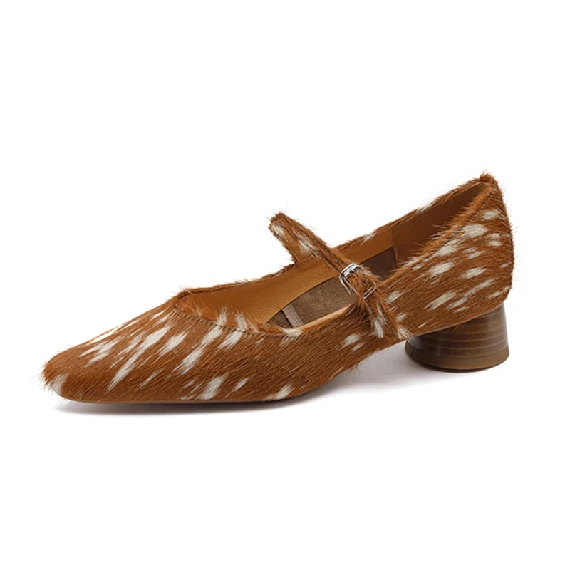 Women's Pointed Toe Leather Flats – Shop at OWNLUXE