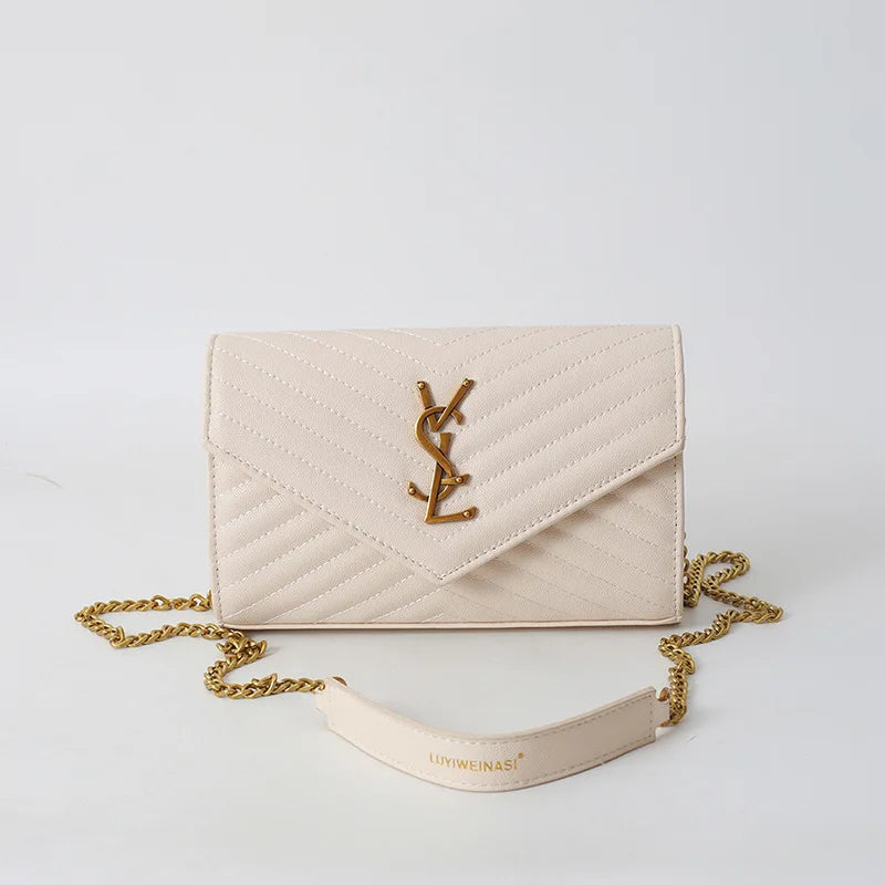 New Envelope Bag Women's Chain Crossbody Bag Commuter Mobile Phone Bag Niche Fashion Texture Bag Shoulder Bag For Women
