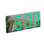 Load image into Gallery viewer, Smart Alarm Clock Bedside Table Led Alarm Clock Digital Children&#39;s Electronic Alarm Clock Curved Screen Mirror Temperature
