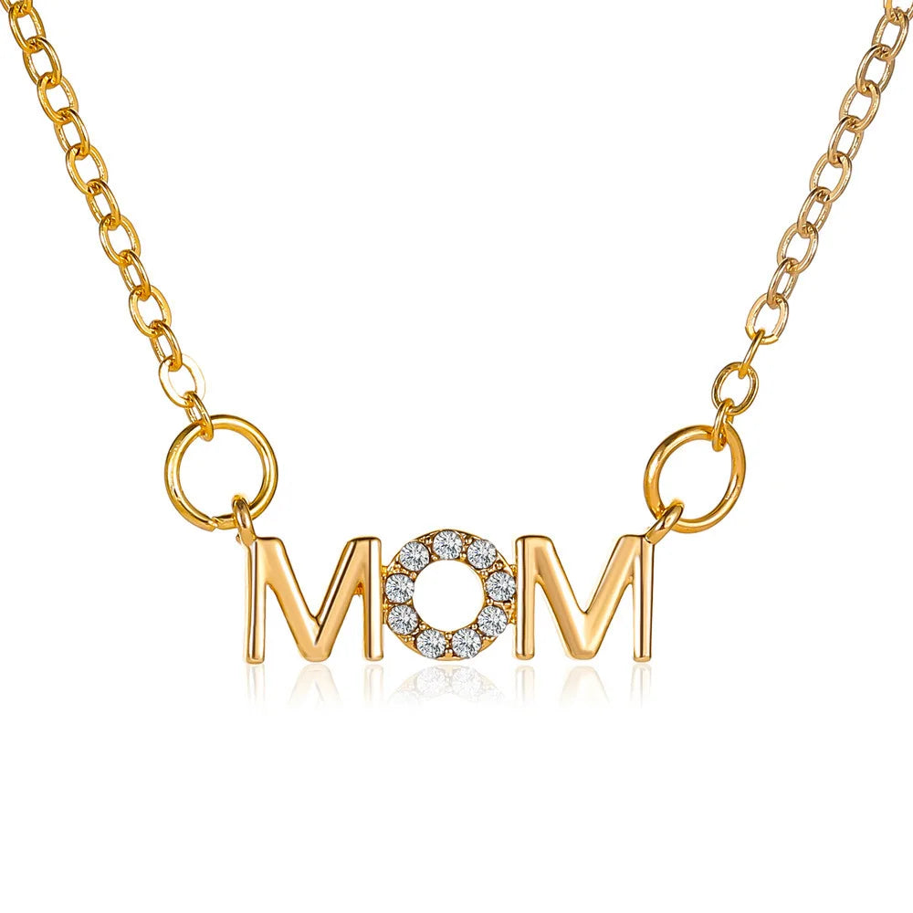 Mama Letter Necklace – Meaningful Everyday Gift (Style 1) | OWNLUXE