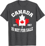 Load image into Gallery viewer, Canada Is Not for Sale&quot; T-Shirt – Wear Your Canadian Pride! 🍁
