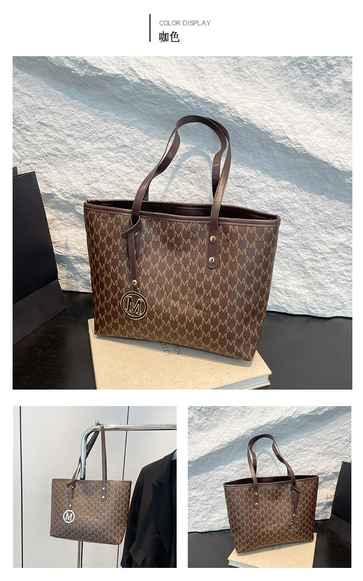 Women's Large Capacity Shoulder Handbag - 2025 Luxury Designer Crossbody Bag