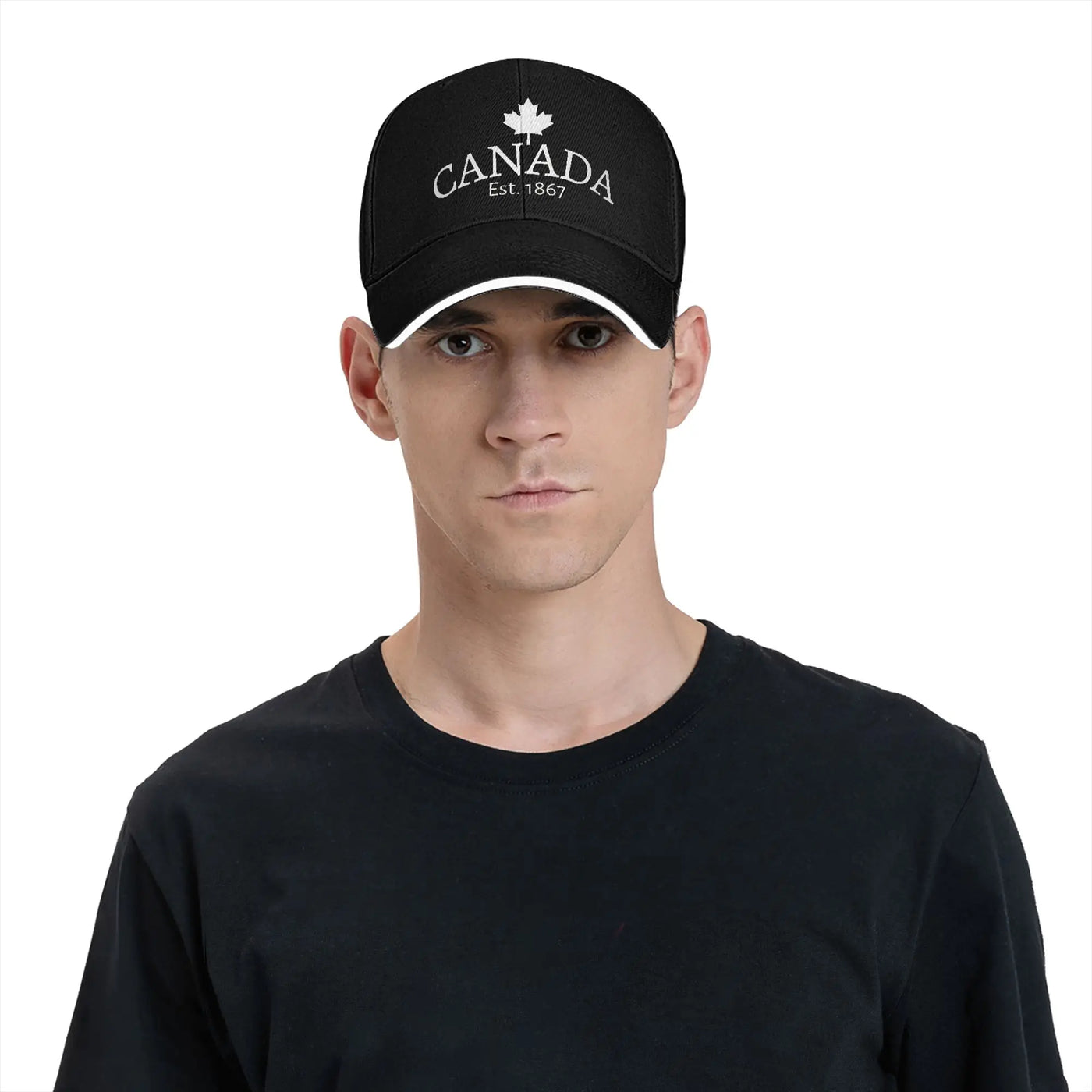 Canada Est. 1867 Maple Leaf Baseball Cap – Unisex Snapback Trucker Hat | OWNLUXE