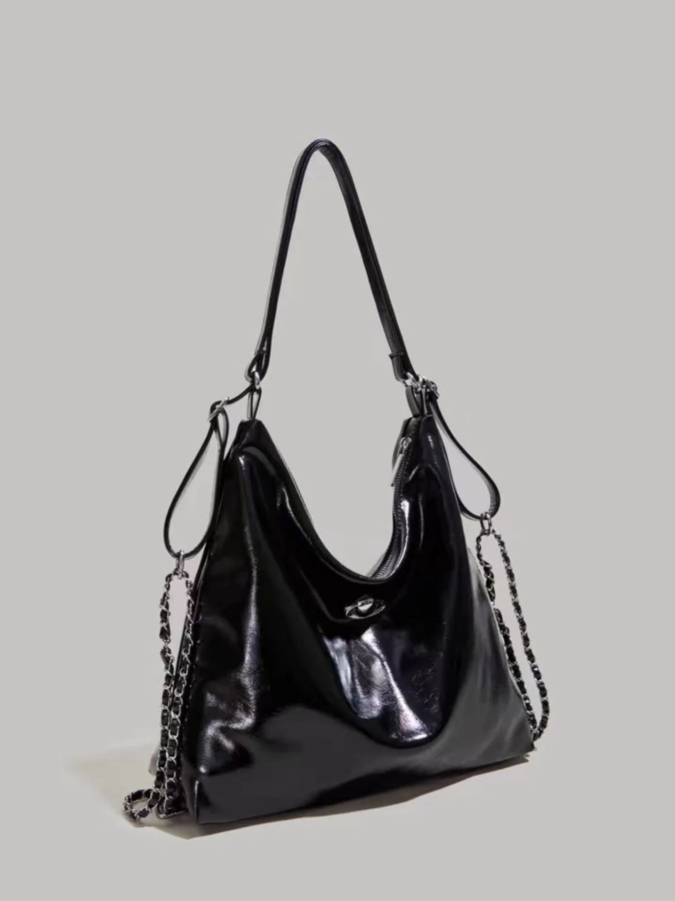 Women's PU Leather Shoulder Bag – Casual & Stylish Tote
