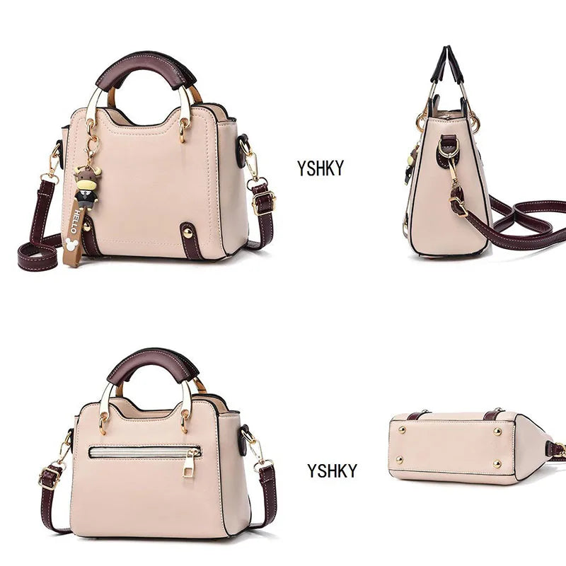 Party Casual Tote Bag – Structured PU Evening Handbag