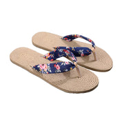 Women’s Floral Beach Flip Flops Anti-Slip Sandals
