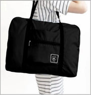 Nylon Travel Bag – Lightweight Soft Weekender Duffle that Packs Flat