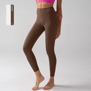 Women's High Waist Leggings (Fog Blue) | OWNLUXE