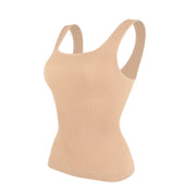 Women's Seamless Tummy Control Waist Trainer (White) | OWNLUXE