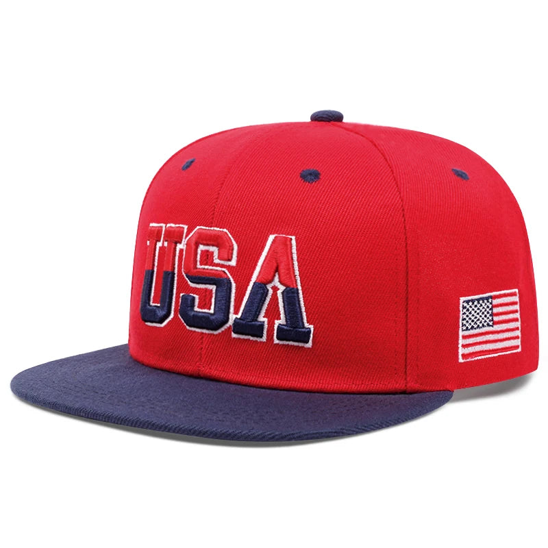 Fastball Cap Flag (Black Snapback) | OWNLUXE