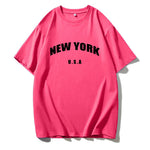 Load image into Gallery viewer, Plus Size Cotton Print Tee – Loose Fit Summer Top | T-shirt Imprimé en Coton Grande Taille – Haut Estival Coupe Ample
