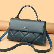 Soft PU Messenger Tote – Lightweight Everyday Shoulder Bag
