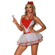 Women’s Nurse Cosplay Lingerie Uniform Outfit