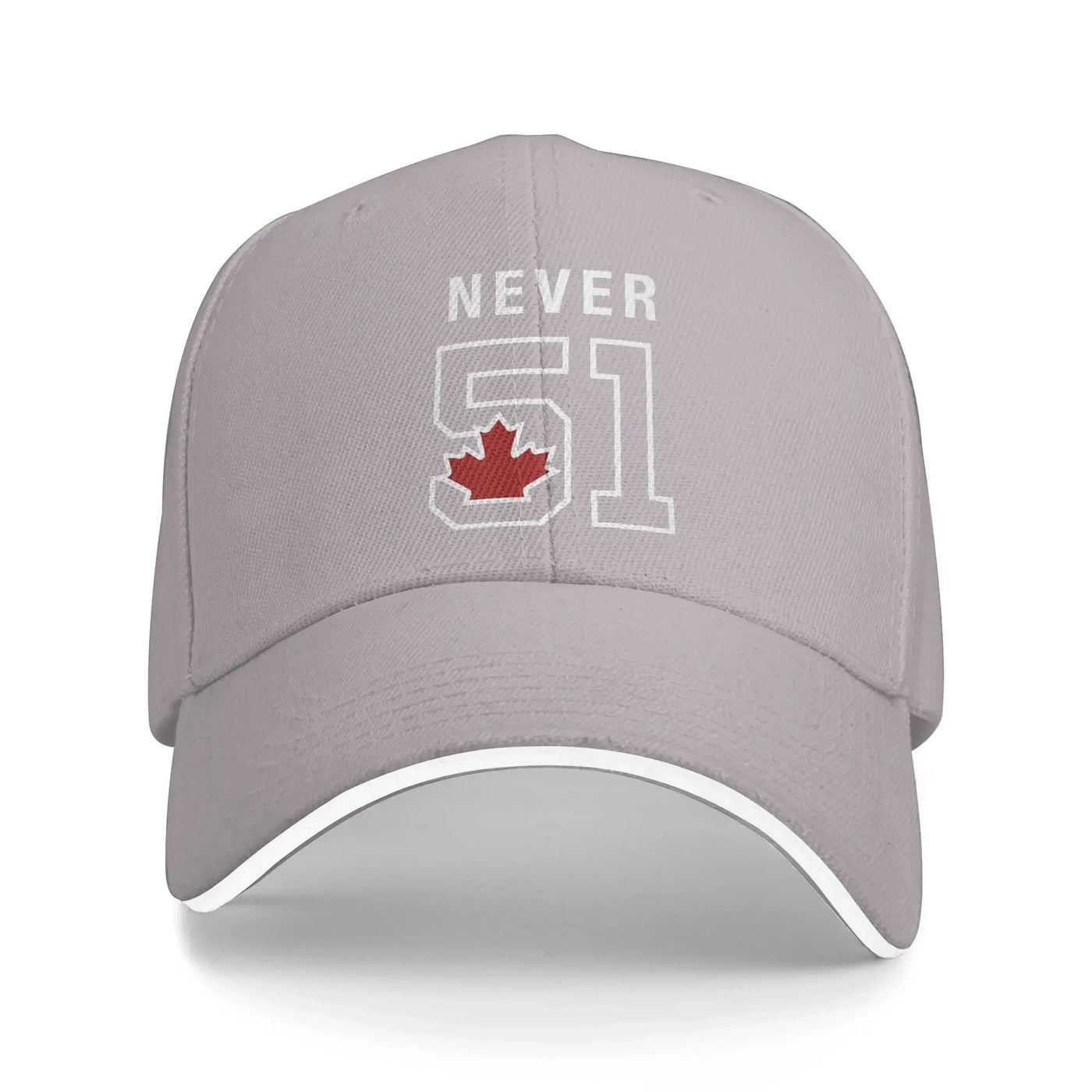 Never 51 Canada Pride Baseball Cap – Unisex Trucker Snapback