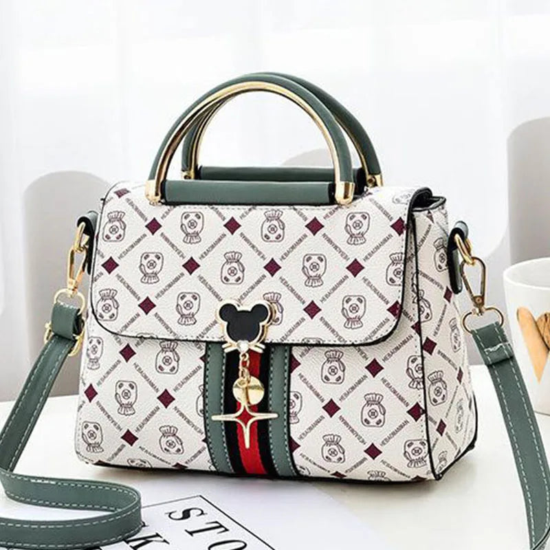 Soft PU Tote & Crossbody Bag – Versatile Flap Handbag