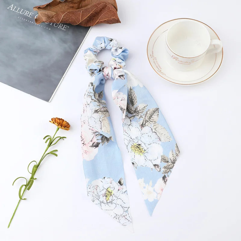 Satin Hair Scarf Scrunchie | OWNLUXE