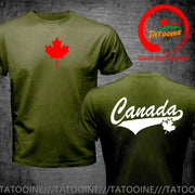 Canada Day Graphic T-Shirt | Maple Leaf & Flag Tee | OWNLUXE