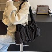 Spacious Nylon Pleated Crossbody Bag – Shop at OWNLUXE