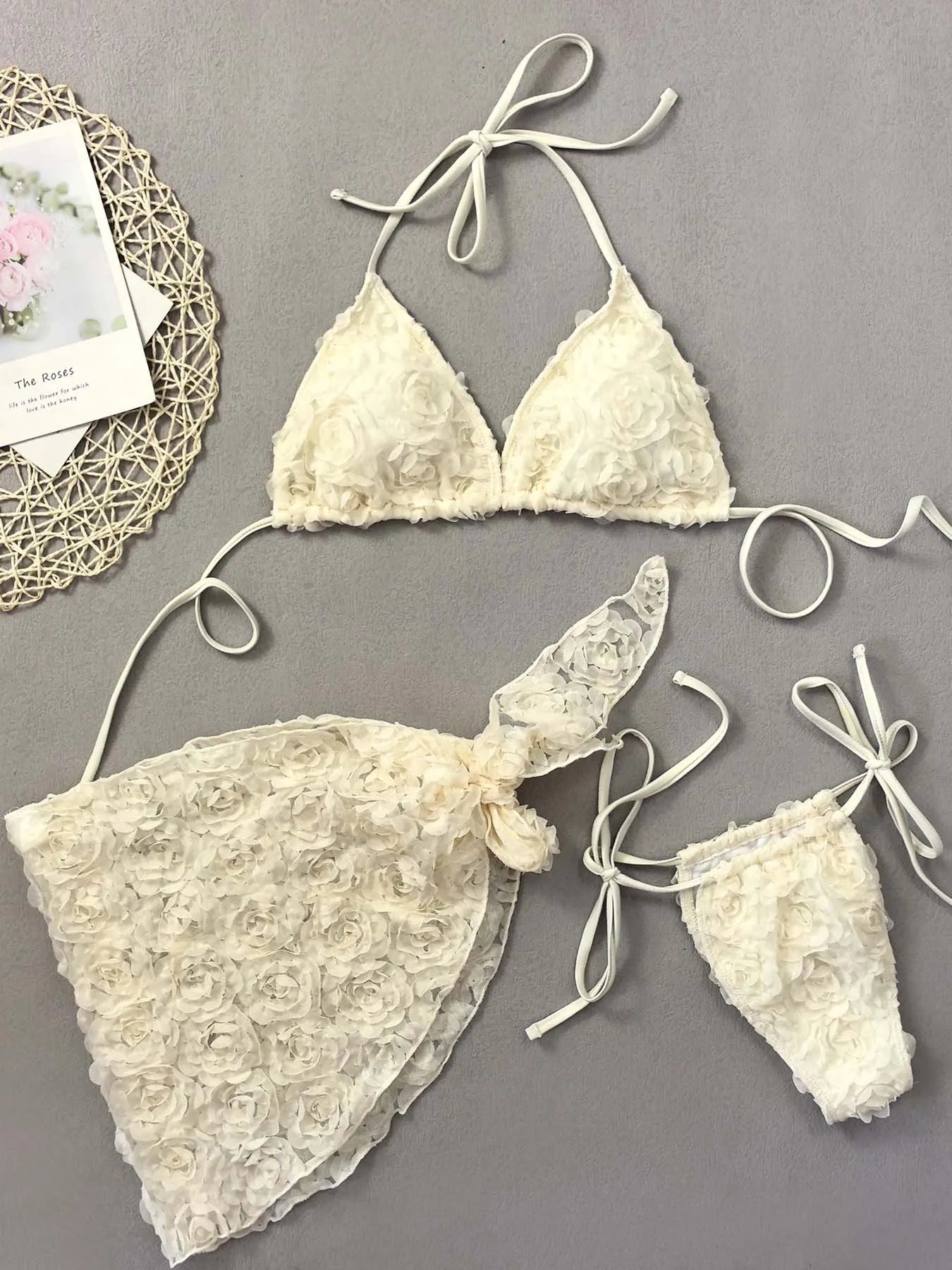 High-Waist Two-Piece Bikini Set – Smooth & Supportive