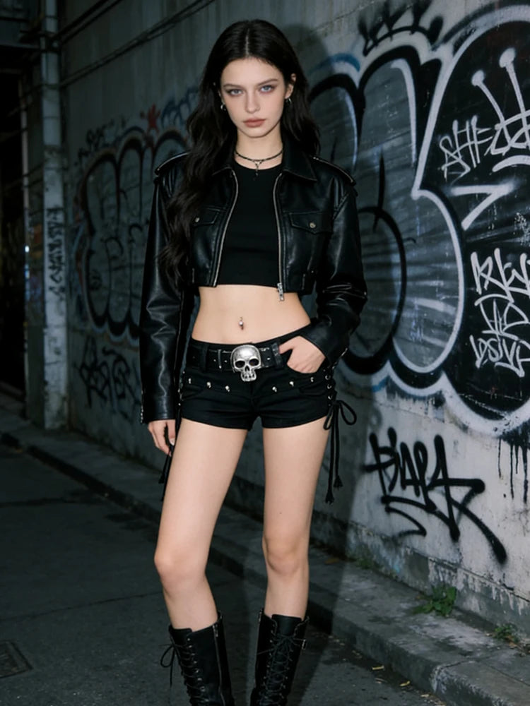 Women's Low Waist Denim Vintage Shorts | OWNLUXE