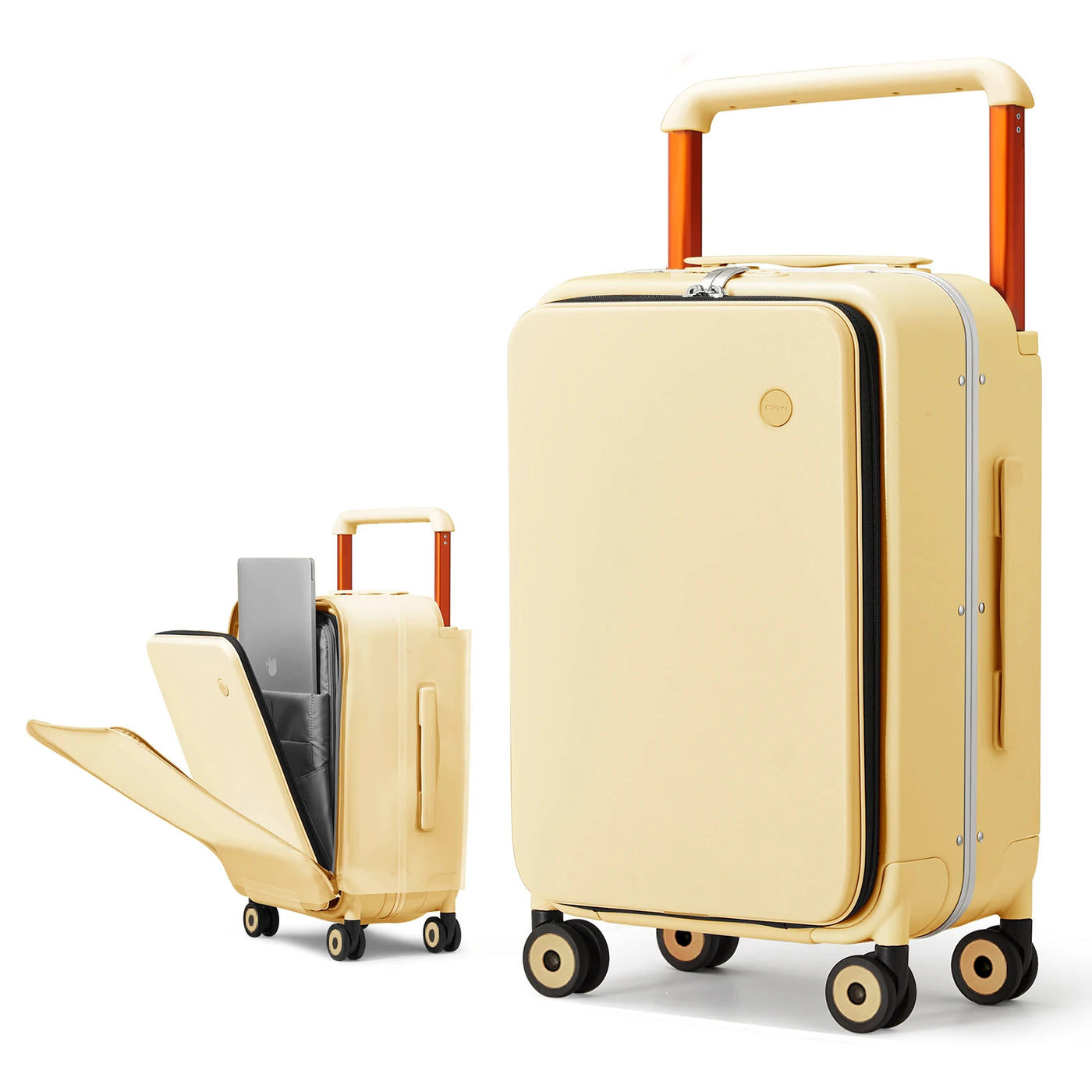 Luxury Hardside Luggage with Aluminum Frame & Spinner