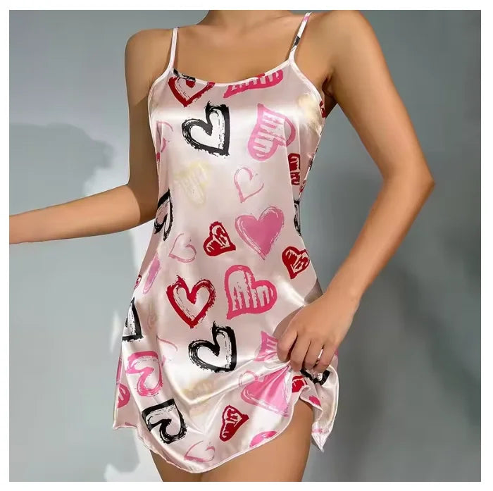 Women's Satin Floral Pajama Set | OWNLUXE