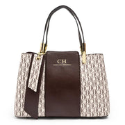 CH Large Capacity Design Brand Women's Bag Letters Temperament Fashion Design Sense Versatile Shopping Elegant Crossbody