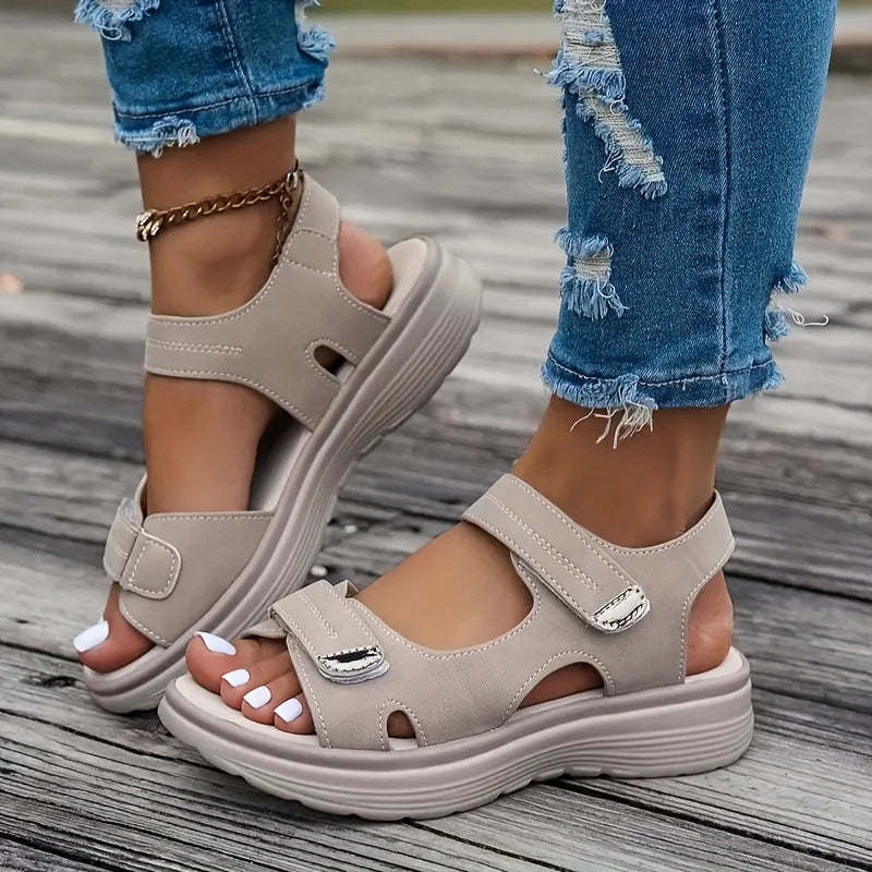 Women's Platform Slippers (Light Blue) | OWNLUXE