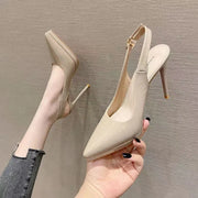 Women's High-Heel Pointed-Toe Slip-On High Heels | OWNLUXE