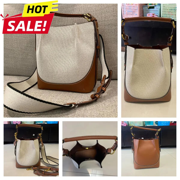 Canvas Bucket Bag – Shop at OWNLUXE