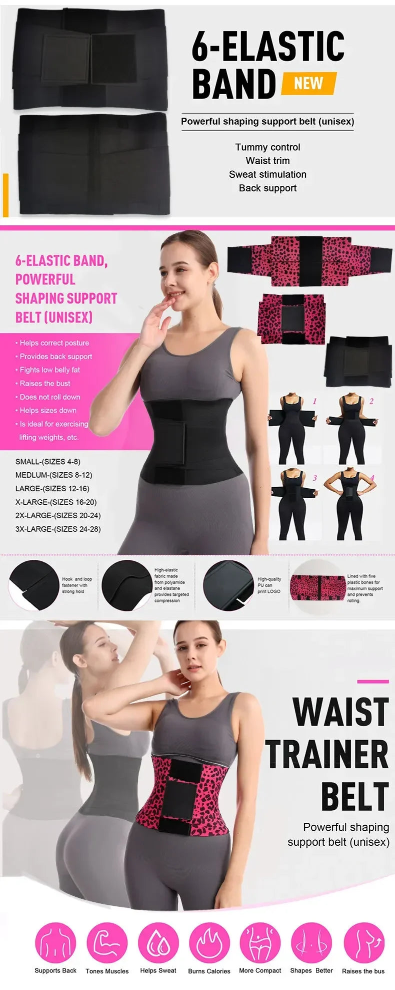 Triple Wrap Waist Cincher Belt – Tummy Control Shapewear | OWNLUXE