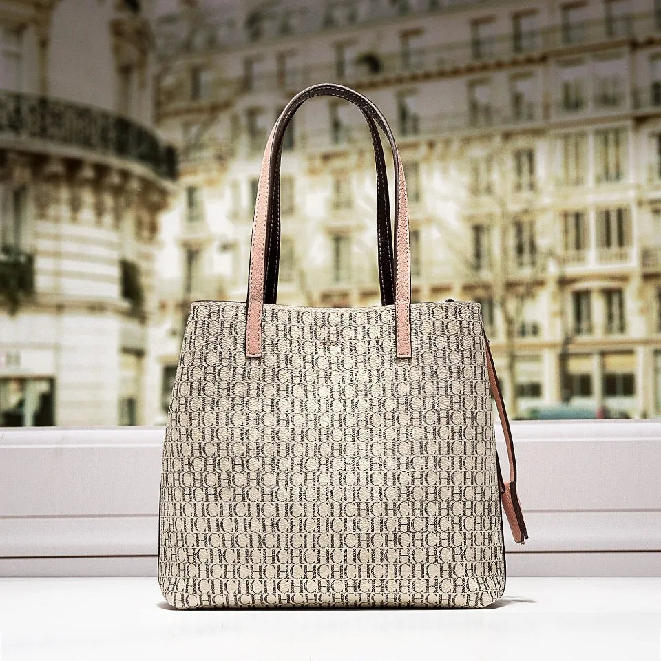 CH Classic Bucket Bag - 2025 Luxury PVC Crossbody