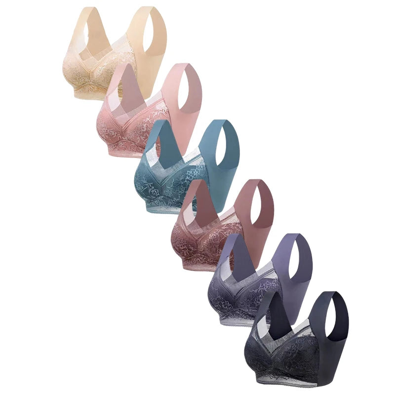 Wire-Free Push-Up Lace Bralette | OWNLUXE