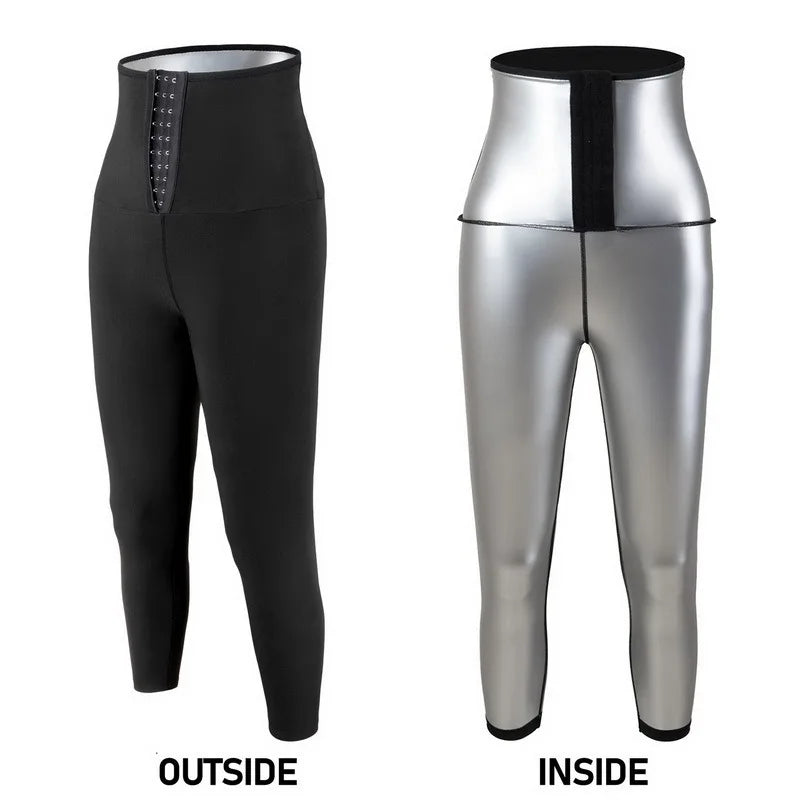 Sauna Body Shaper Pants - Hot Thermo Sweat Slimming Shorts | OWNLUXE