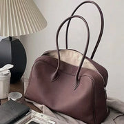 Cowhide Leather Handbag | OWNLUXE