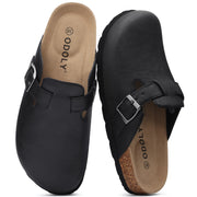 Unisex Arch Support Leather Slippers – Shop at OWNLUXE