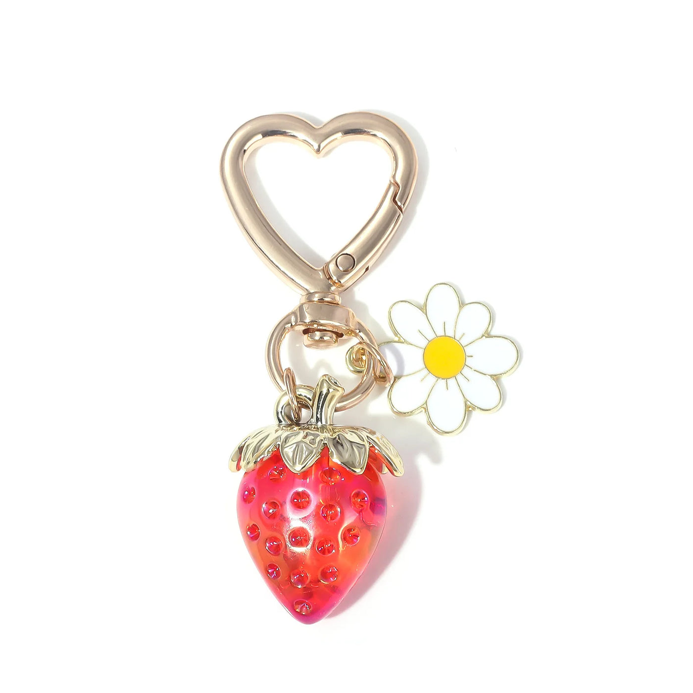 Timeless Heart Keychain for Mom in Stainless Steel