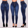 Jeans High Waist Push Up Jeans High Elastic Stretch Pants | OWNLUXE