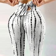 Peach Hip Yoga Leggings – Bow Detail Fitness