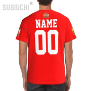 Canada Flag Emblem 3D T-Shirt – Soccer & Football Fan Gift for Men & Women