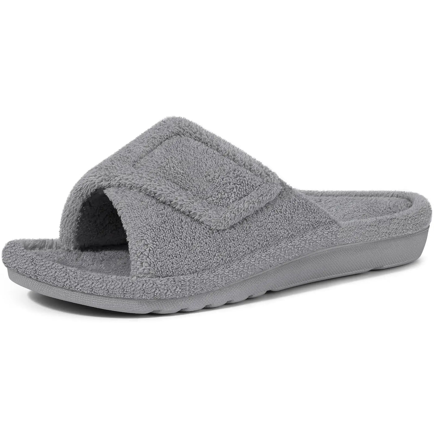 Women’s Fuzzy Orthopedic House Slippers with Arch Support