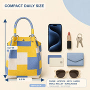 Knit Mini Bucket Bag | OWNLUXE