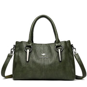 VANDERWAH 3-Layer Designer Shoulder Bag - Luxury Crossbody Tote | OWNLUXE
