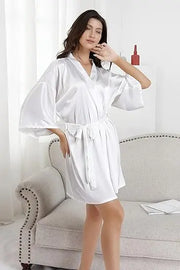 Satin Robe – Shop at OWNLUXE